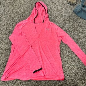 Under Armour Pink Long Sleeve Hoodie